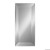 Lustro Cristal 3D w ramie lustrzanej - na białym tle. GieraDesign
