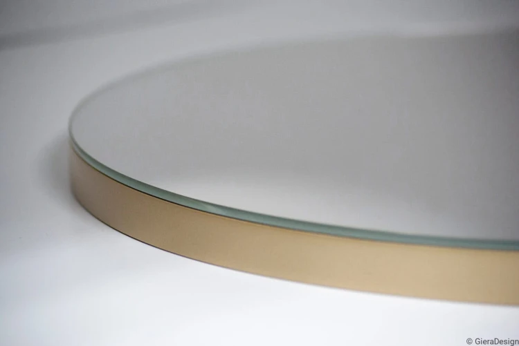 Zestaw Luster Trio / 3 kolory - rama w kolorze złotym, GieraDesign