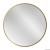 Lustro złote okrągłe do łazienki Scandi Slim, Giera Design