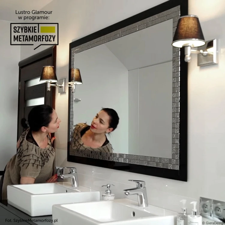 Lustro Glamour SQ w programie Szybkie metamorfozy - Gieradesign