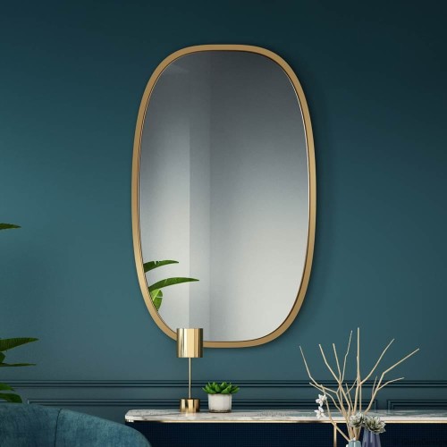 Lustro Dolio złote. GieraDesign