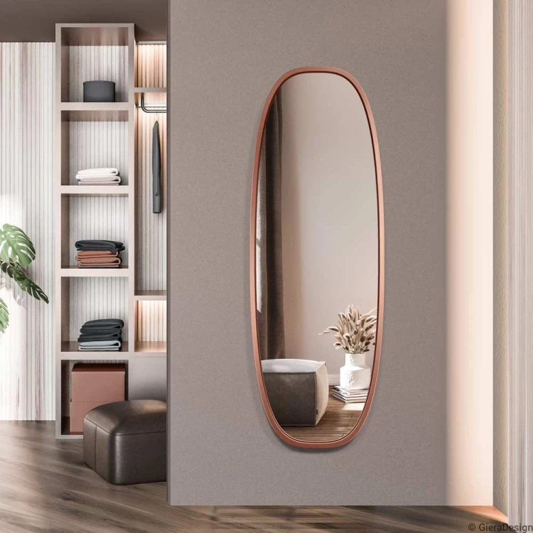 Lustro Dolio miedziane. GieraDesign