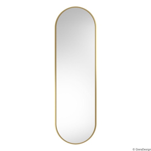Lustro Ambient Slim – złote do korytarza. GieraDesign