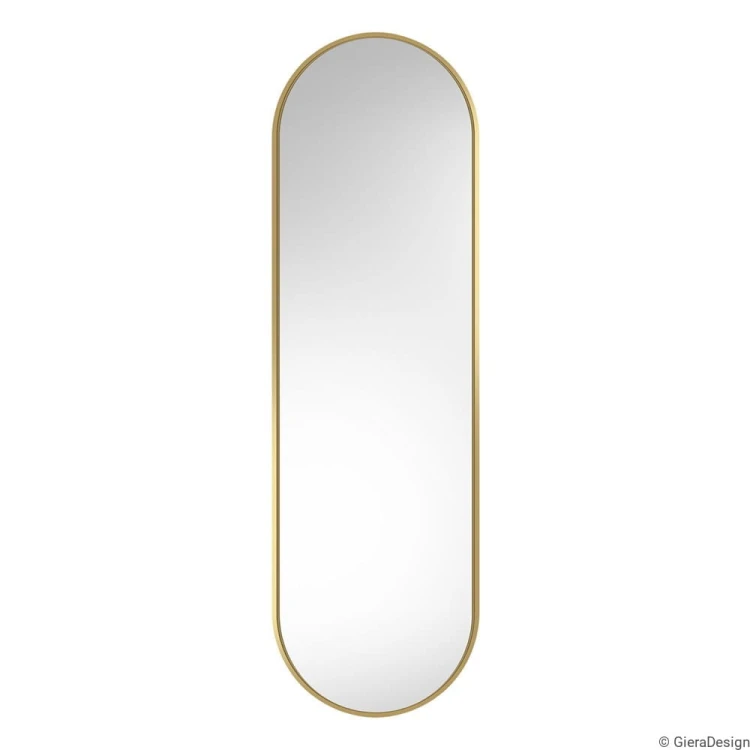 Lustro Ambient Slim – złote do korytarza. GieraDesign