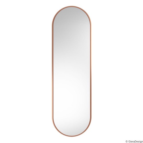 Lustro Ambient Slim - miedziane korytarzowe. GieraDesign