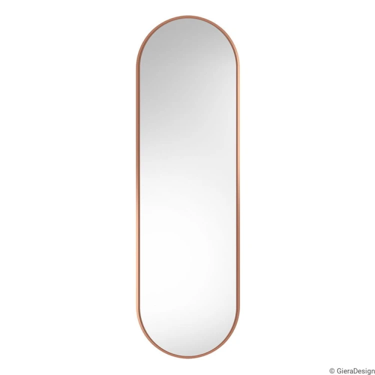 Lustro Ambient Slim - miedziane korytarzowe. GieraDesign