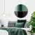 Lustro Demi czarno-zielone. GieraDesign
