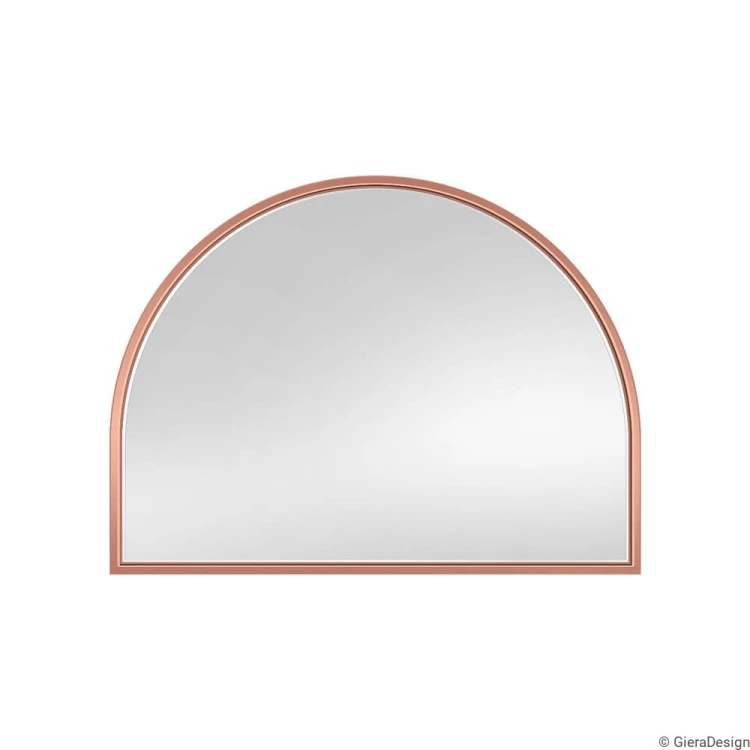 Lustro Portal miedziane z łukiem szerokie. GieraDesign