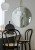 Lustro postarzane Hoko Vintage, wiszące na mosiężnym zawiesiu, sesja #WspieramPolskiDesign, fot. Yassen Hristov , GieraDesign
