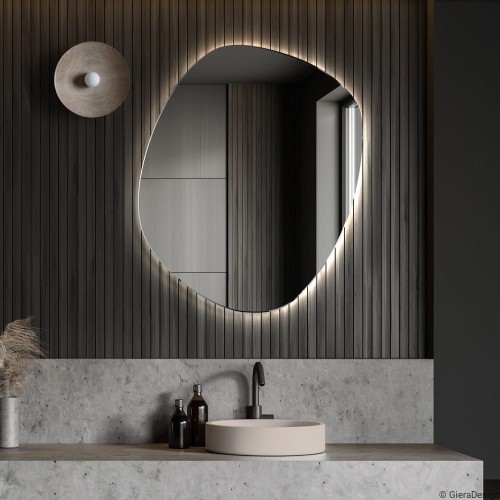 Lustro Roco podświetlane. GieraDesign