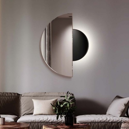 Lustro dekoracyjne Luna podświetlane — GieraDesign