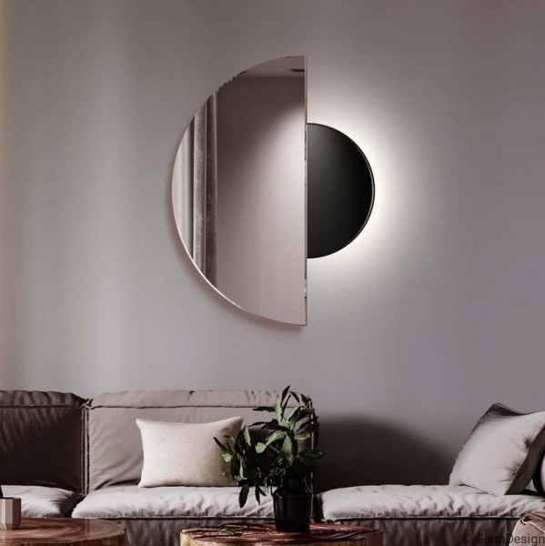 Lustro dekoracyjne Luna podświetlane — GieraDesign
