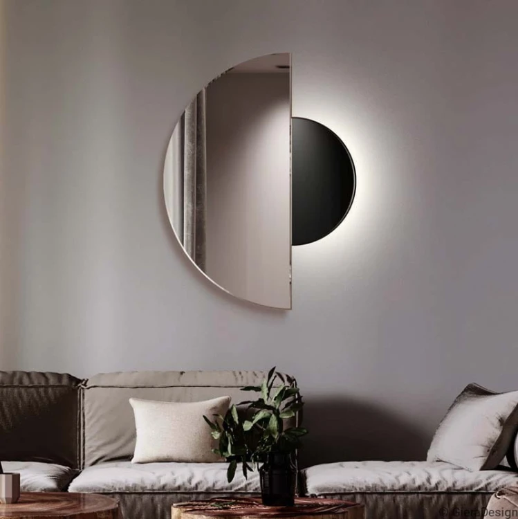 Lustro dekoracyjne Luna podświetlane — GieraDesign