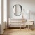 Nowoczesne lustro Isle, idealna dekoracja do każdego wnętrza — GieraDesign