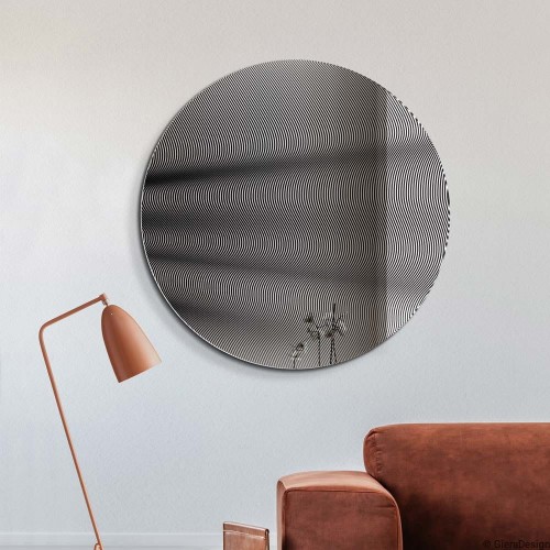 Lustro Jupiter, dekoracja lustrzana. Szpunar Studio dla GieraDesign.