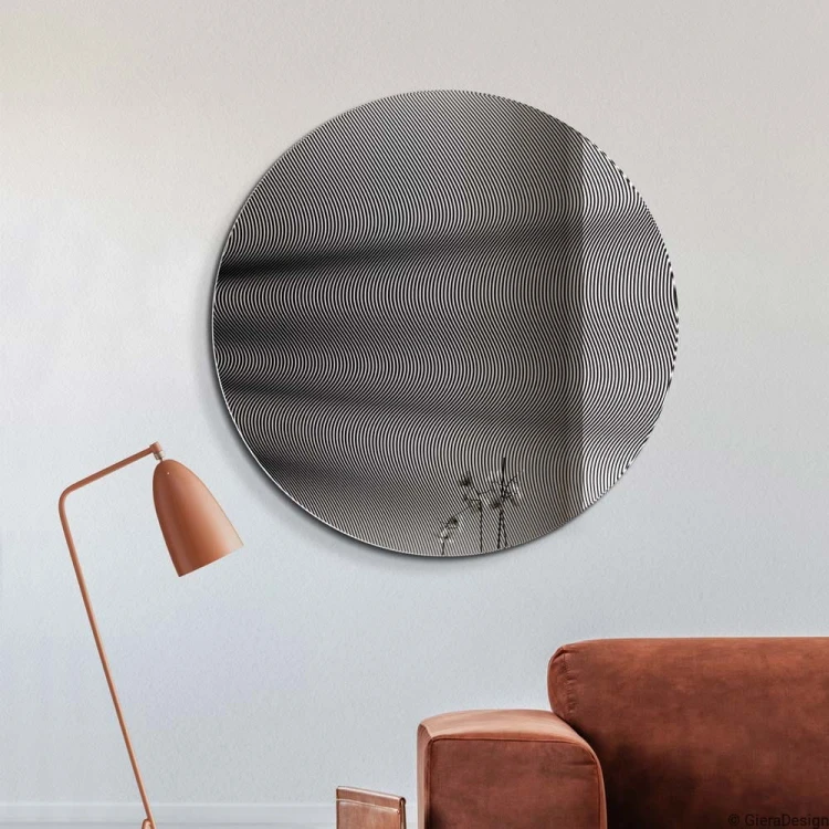Lustro Jupiter, dekoracja lustrzana. Szpunar Studio dla GieraDesign.