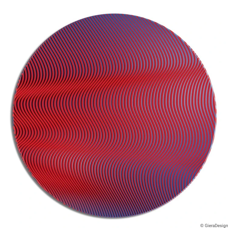 Lustro Mars z kolekcji Cosmic, średnica fi 50 cm