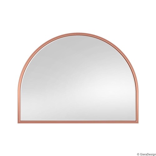 Lustro Portal Wide- półokrągłe, miedziane — GieraDesign
