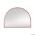 Lustro Portal Wide- półokrągłe, miedziane — GieraDesign
