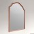 Lustro w stylowej ramie Grand Porto miedziane. GieraDesign