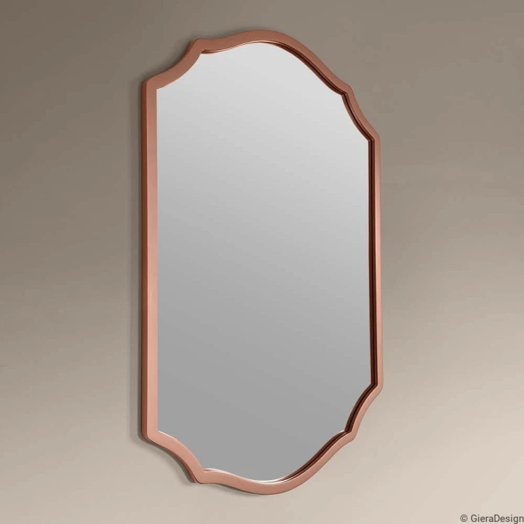 Lustro Grand Amis w miedzianej stylowej ramie. GieraDesign