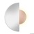 Lustro Luna miedziane I GieraDesign