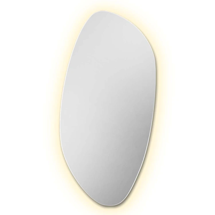 Lustro Roco Elong nieregularne podświetlane. GieraDesign