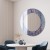Lustro w postarzanej ramie Modern Line Antique - okrągłe lustro z ramą z lustra postarzanego - GieraDesign