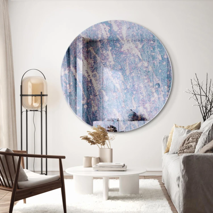 Lustro okrągłe Antique - dekoracyjne do salonu. GieraDesign