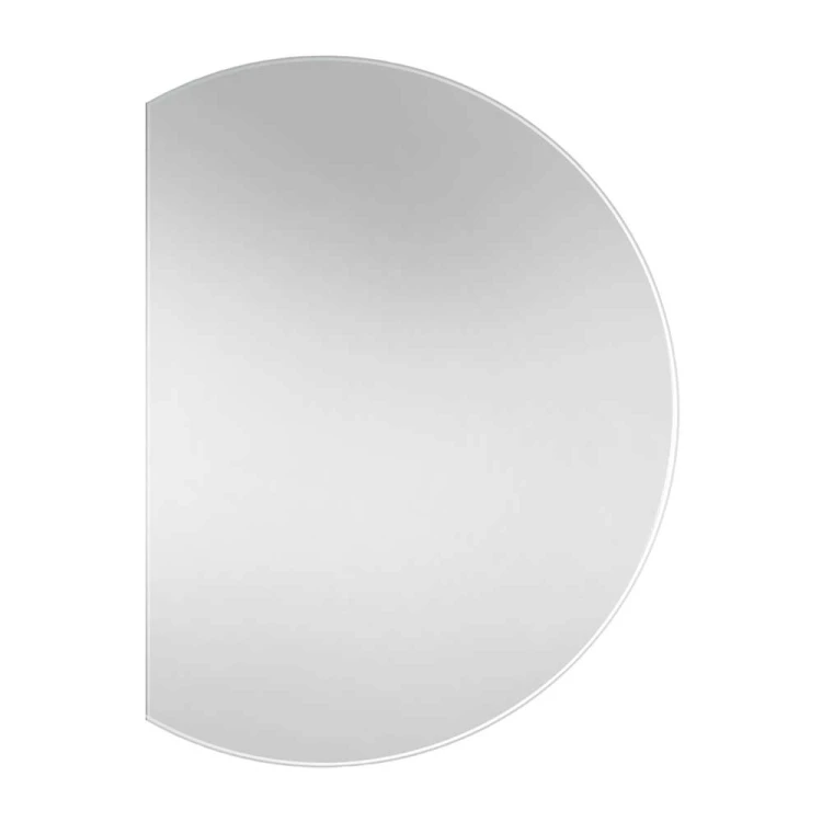 Lustro DiTagli - półokrągłe 3/4 koła. GieraDesign.