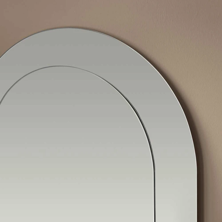 Połączone tafle opti white lustra Sublime od GieraDesign.