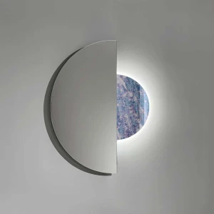 Lustro Luna — podświetlane, antyczne
