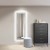 Lustro Bracelet SQ II w białe LED. GieraDesign