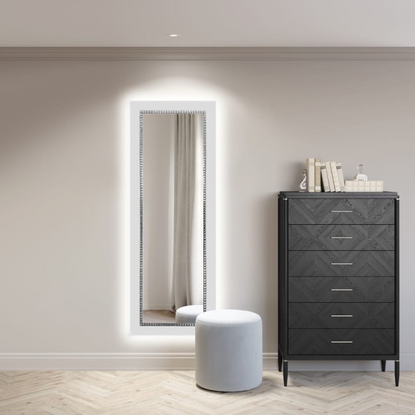 Lustro Bracelet SQ II w białe LED. GieraDesign