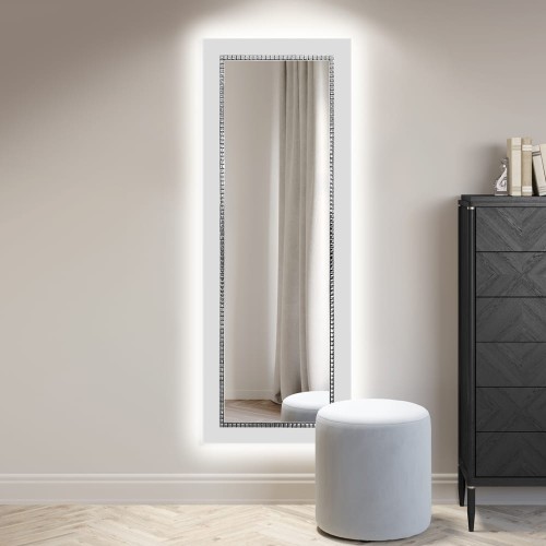 Lustro Bracelet SQ II w białe LED. GieraDesign