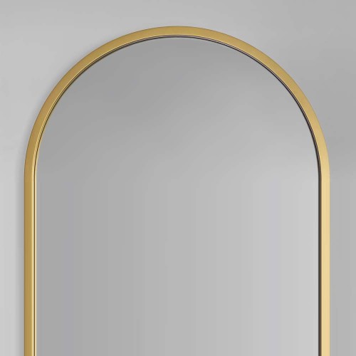 Lustro Ambient - ze złotą ramą- detal. GieraDesign