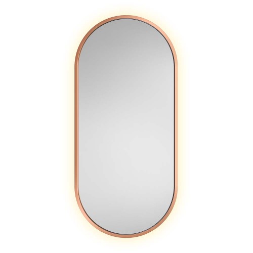 Lustro Ambient – miedziane podświetlane. GieraDesign