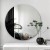 Lustro Sunset – czarne nowoczesne. GieraDesign