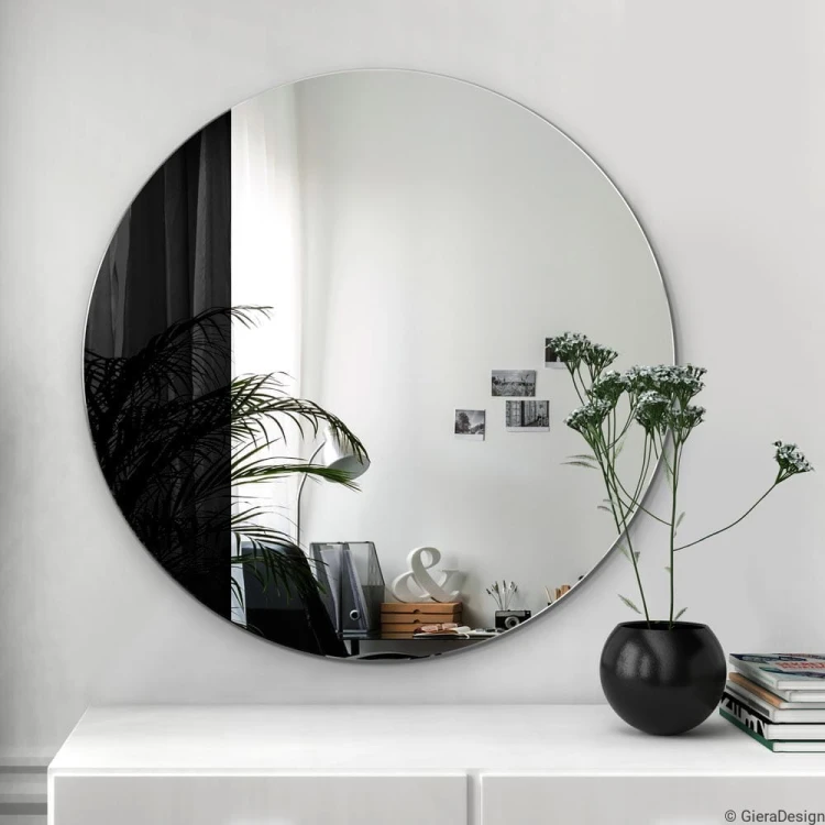 Lustro Sunset – czarne nowoczesne. GieraDesign