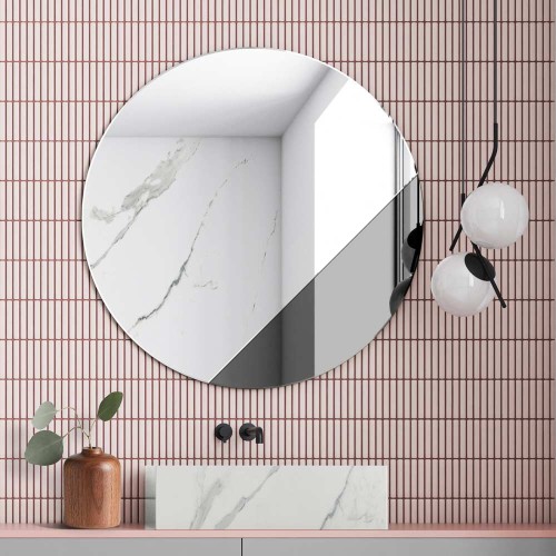 Lustro Sunset – grafitowe łazienkowe. GieraDesign