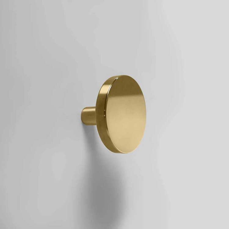 Złoty mosiężny wieszak Pap Deco