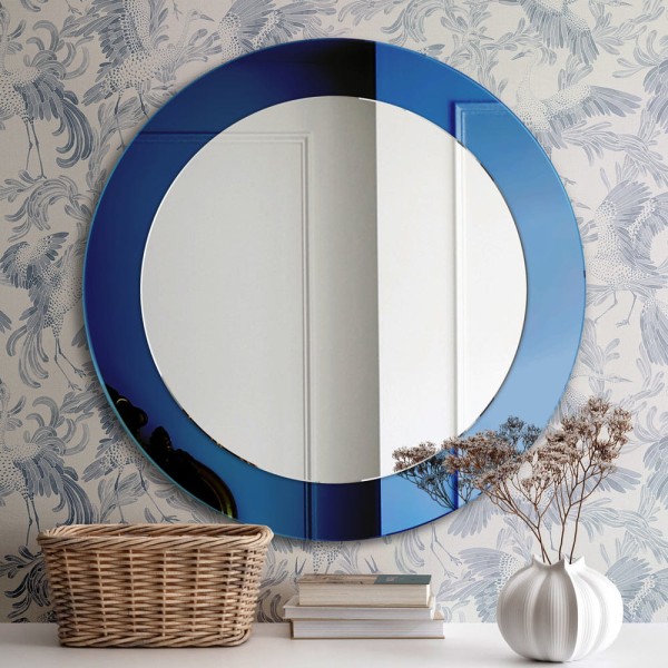 Lustro Lady - niebieskie. GieraDesign