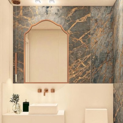 Lustro Grand Porto  — w stylowej ramie miedzianej