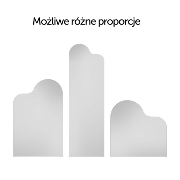 Możliwe różne proporcje lustra Sierra.