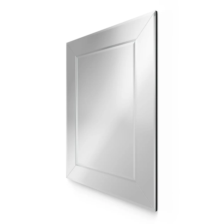 Lustro Cristal w lustrzanej ramie z fazą. GieraDesign