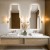 Lustro Cascada podświetlane. GieraDesign