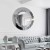 Lustro Glamour - dekoracyjne grafitowe. GieraDesign