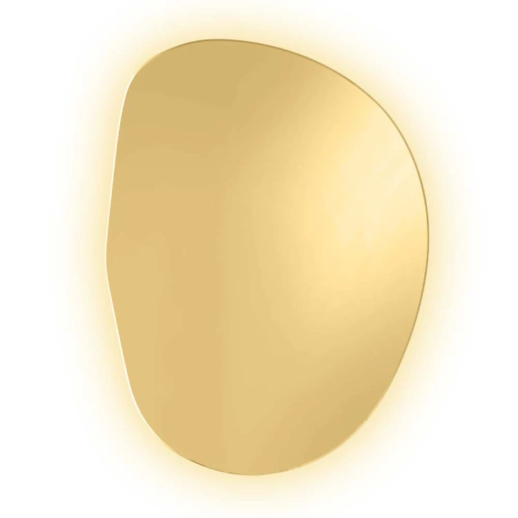 Lustro Plama no.2 LED na białym tle.