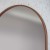 Lustro Ambient Slim - miedziane korytarzowe. GieraDesign