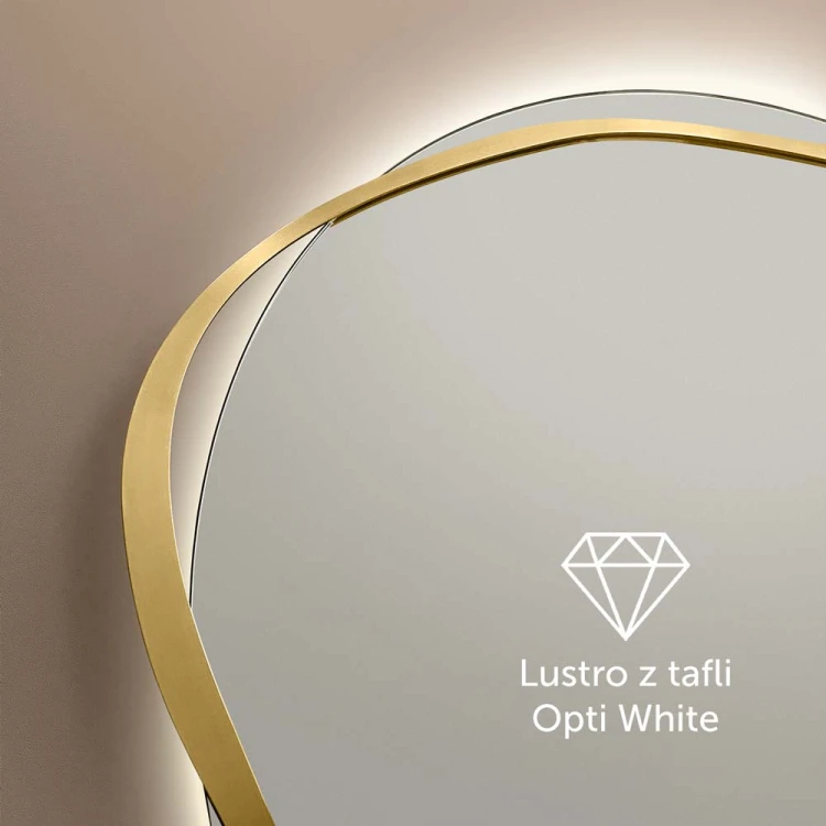 Lustra Banda jest wykonane z tafli Opti White